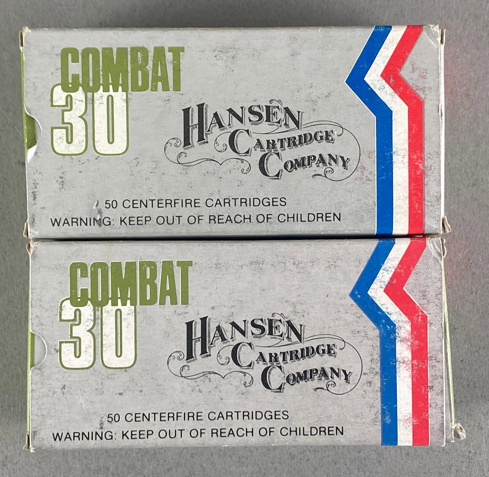 100 Rounds of Hansen .30 Mauser Ammunition (1 of 2)