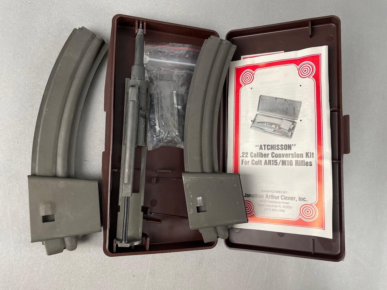 Johnathan Arthur Ciener Atchisson .22 Cal. Conversion Kit - 2
