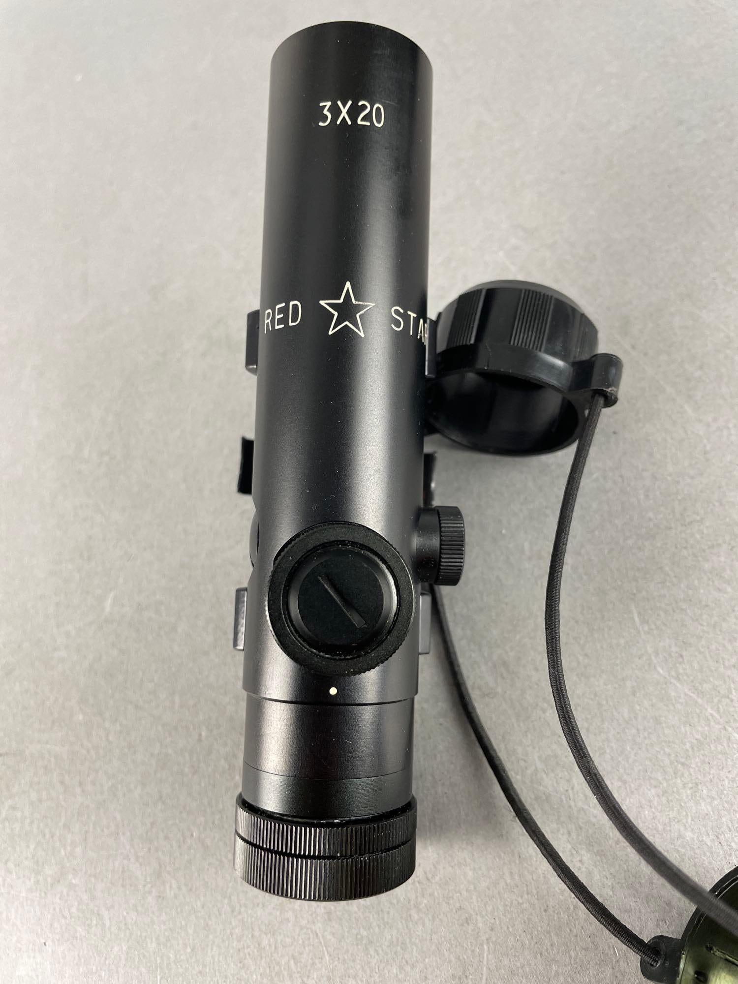 Red Star 3x20 Firearm Scope - 3