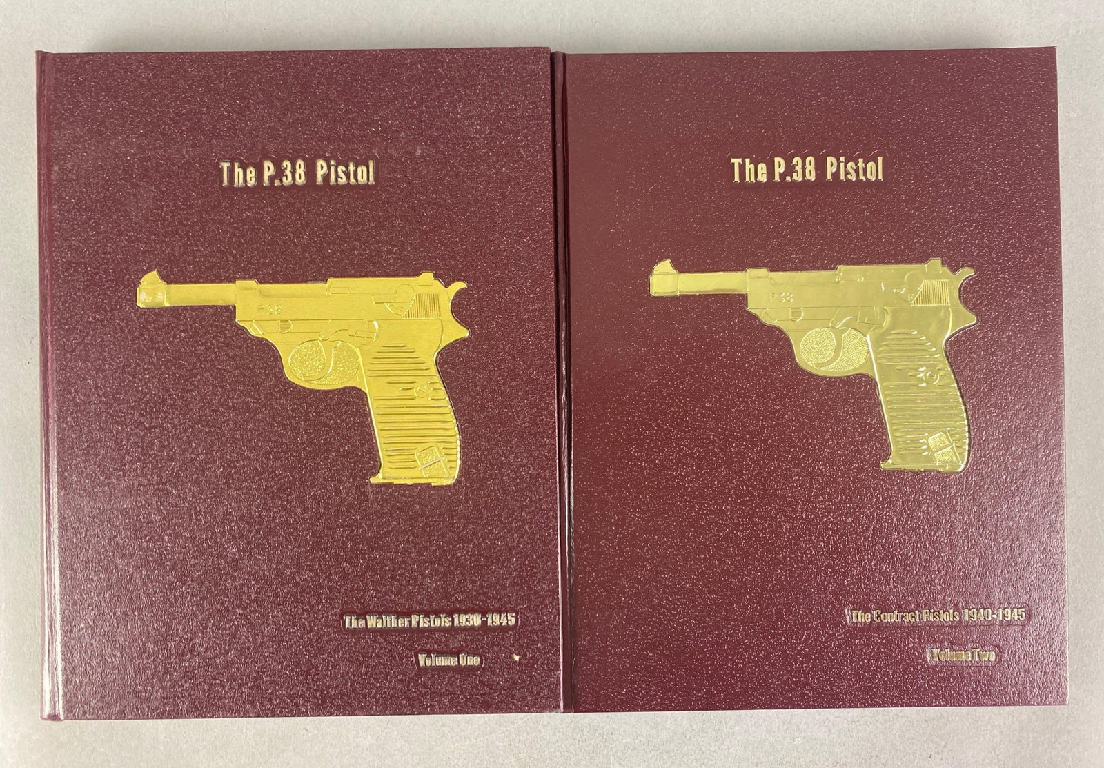 2 Volume First Edition Set of The P.38 Pistol Hardcover Books (1 of 5)