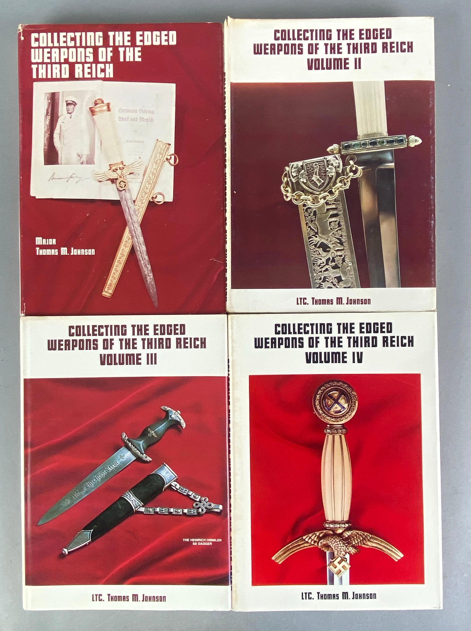 4 Volume First Edition Set of Collecting The Edged Weapons of the Third Reich Hardcover Books (1 of 4)