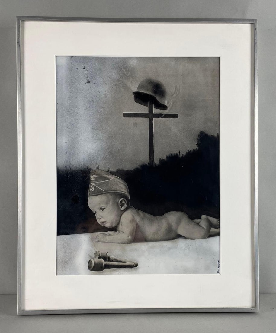 Signed Signed Mieczyslaw Berman 1956 Gelatin Silver Print (1 of 3)