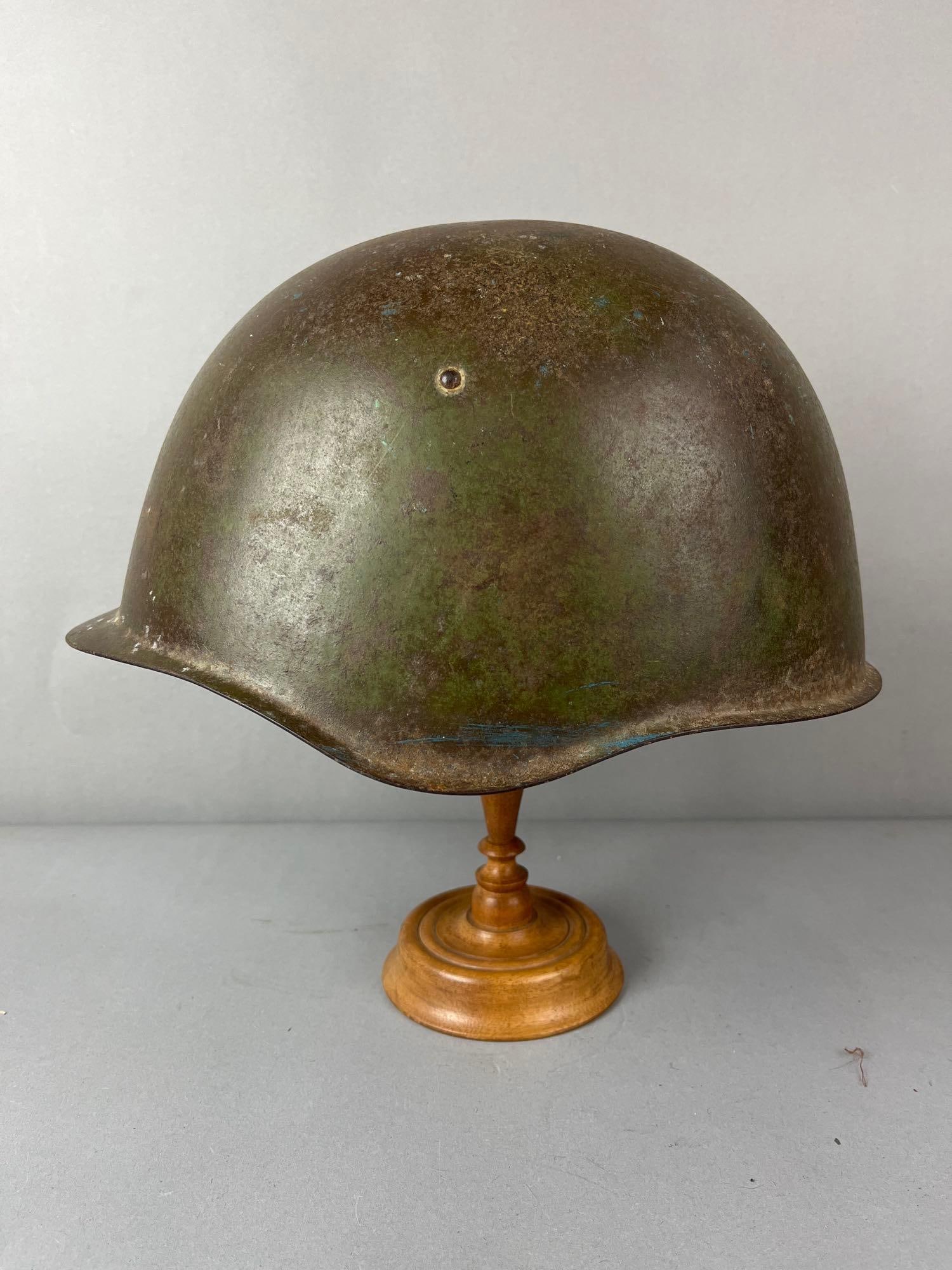 WW2 Soviet Army Helmet - 4