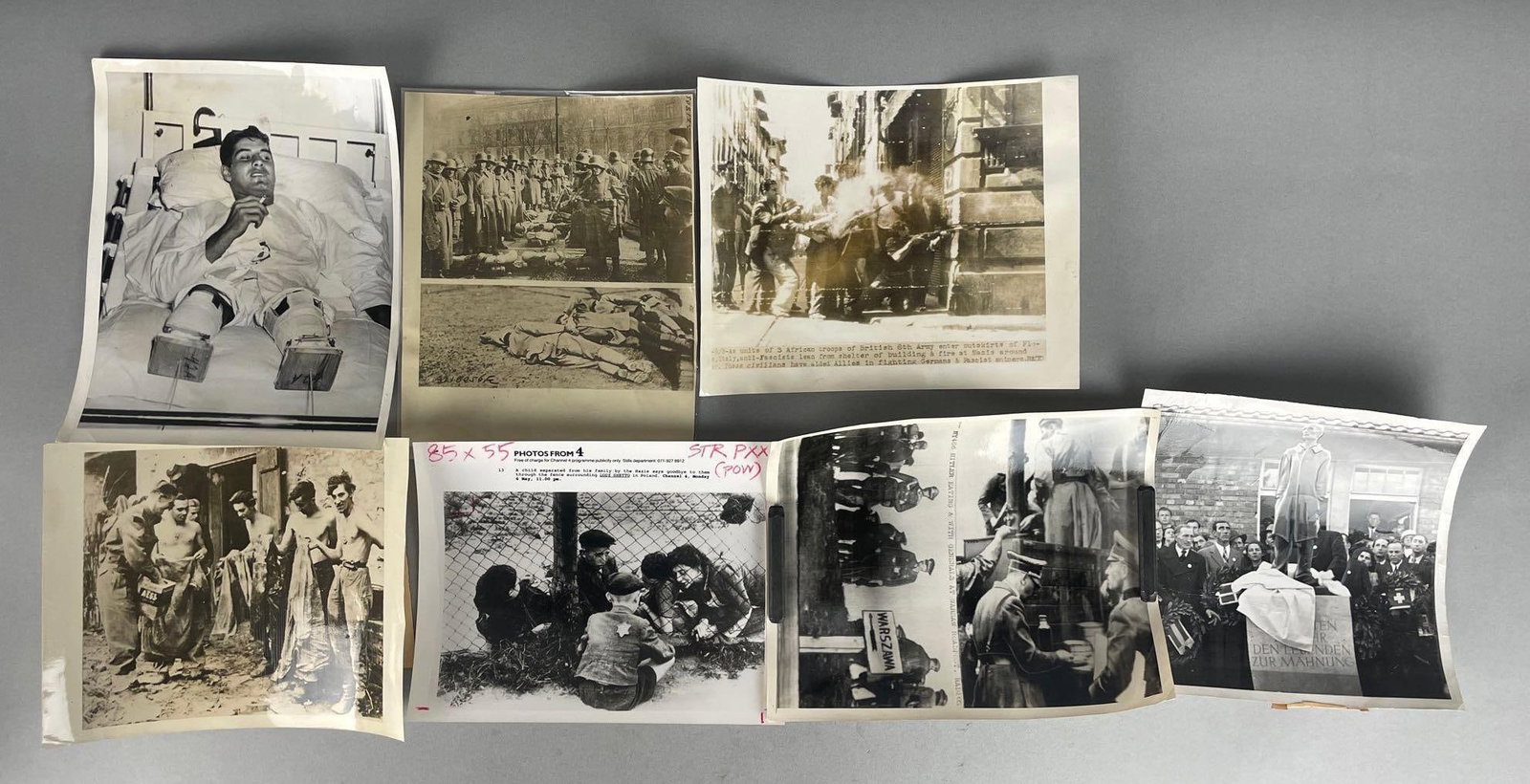 Group of WW2 International News Photos (1 of 4)