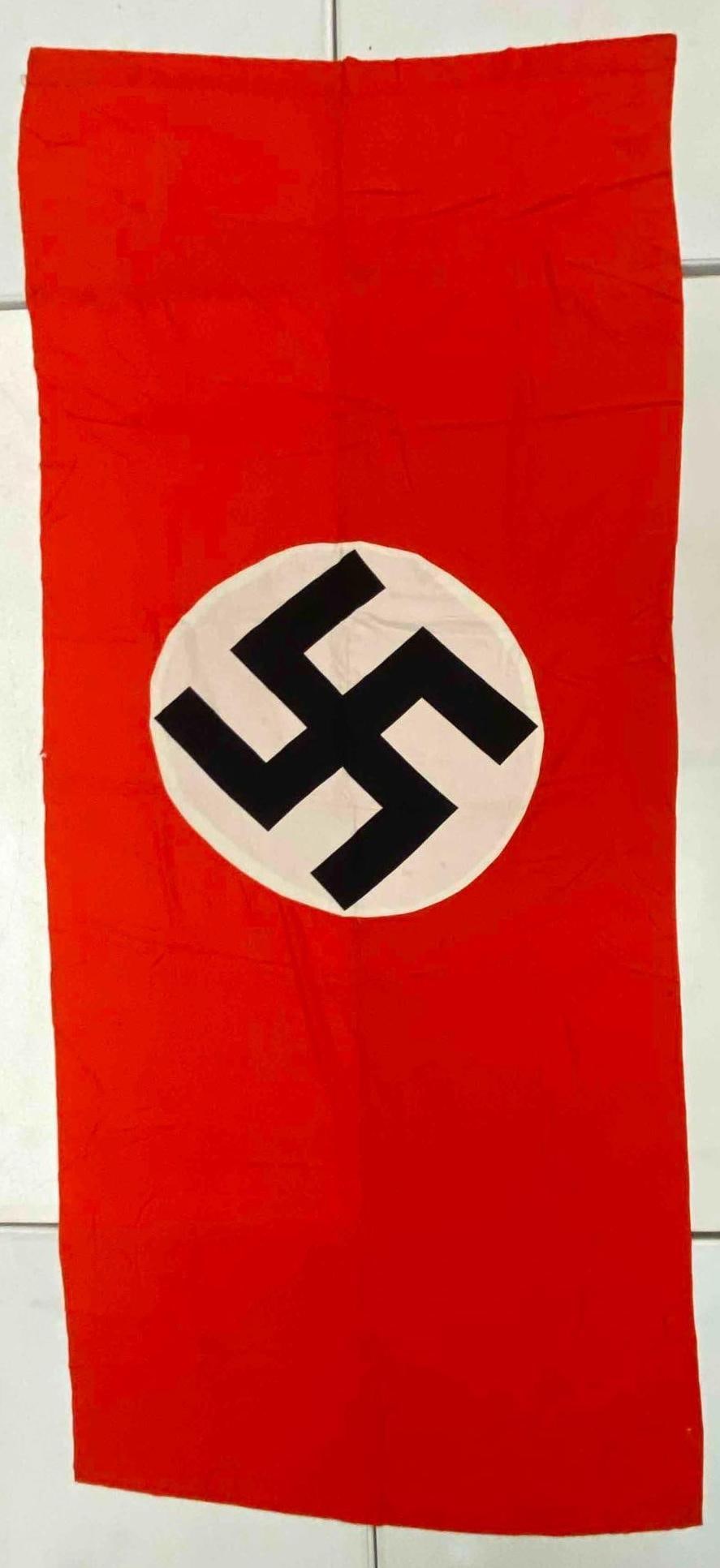 Large WW2 German Double Sided National Flag/ Banner (1 of 2)