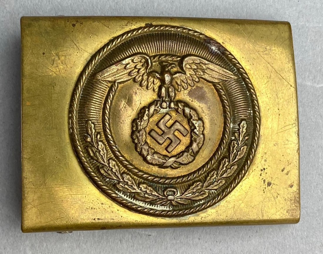 WW2 German SA Belt Buckle: Measure 3” in length.