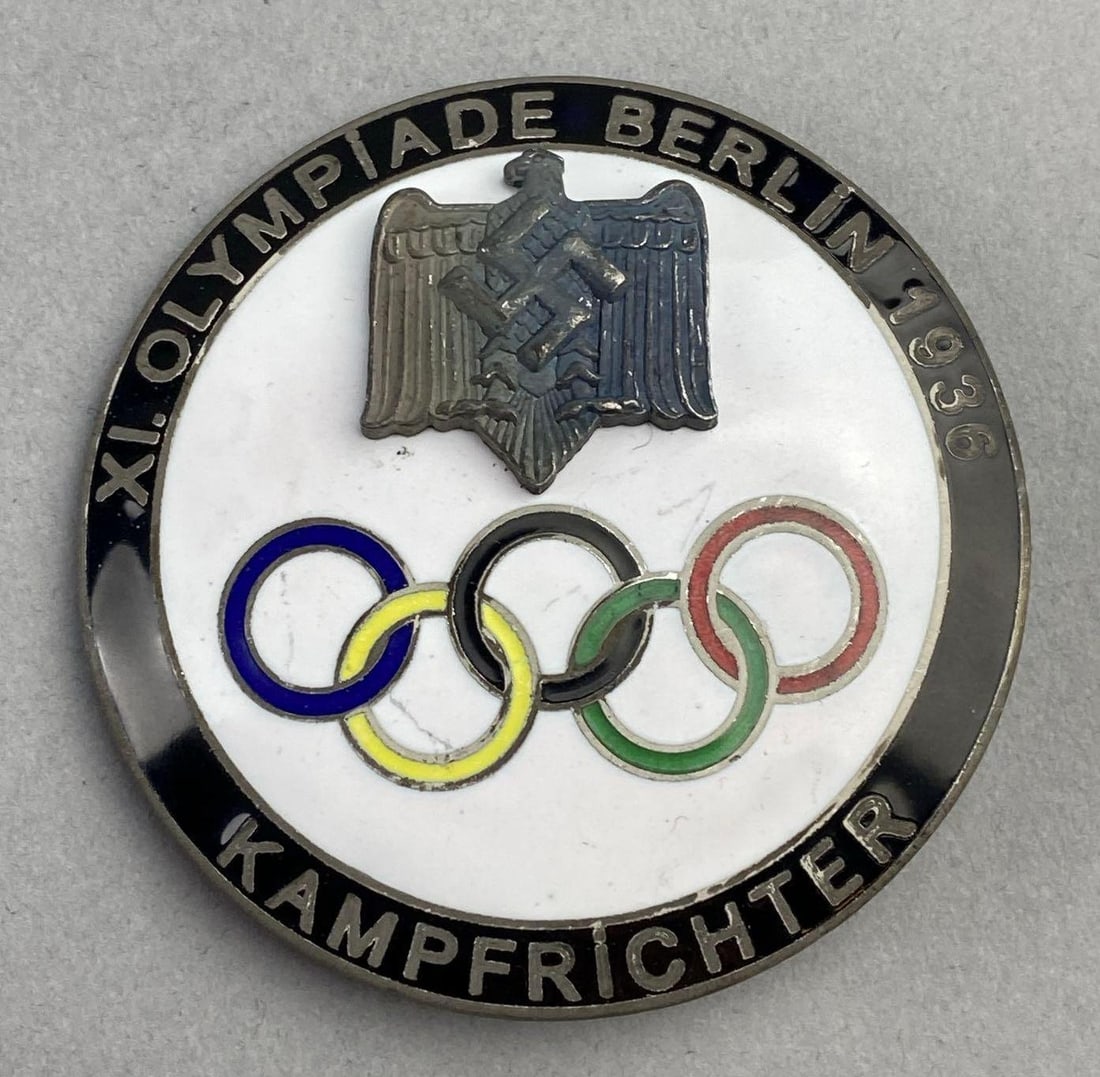 WW2 1936 German Berlin Summer Olympics Kampfrichter Badge (1 of 2)