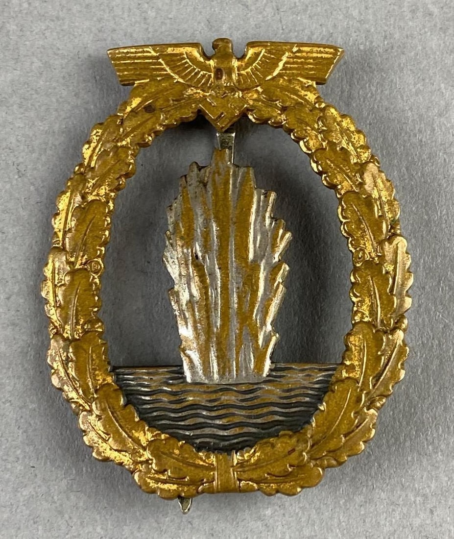 WW2 German Kriegsmarine Minesweeper Badge (1 of 4)