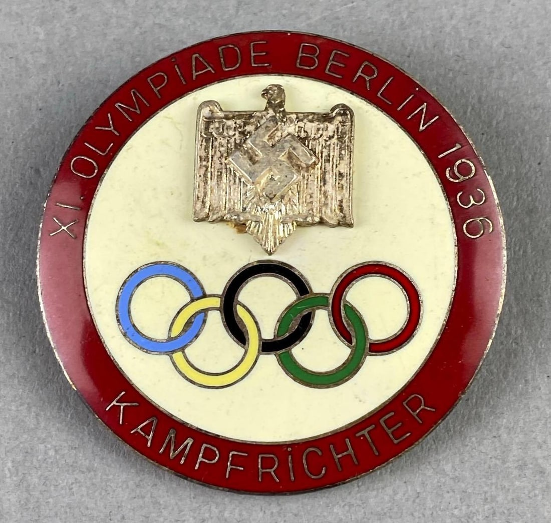 WW2 1936 German Berlin Olympics Judge/ Referee Badge (1 of 3)