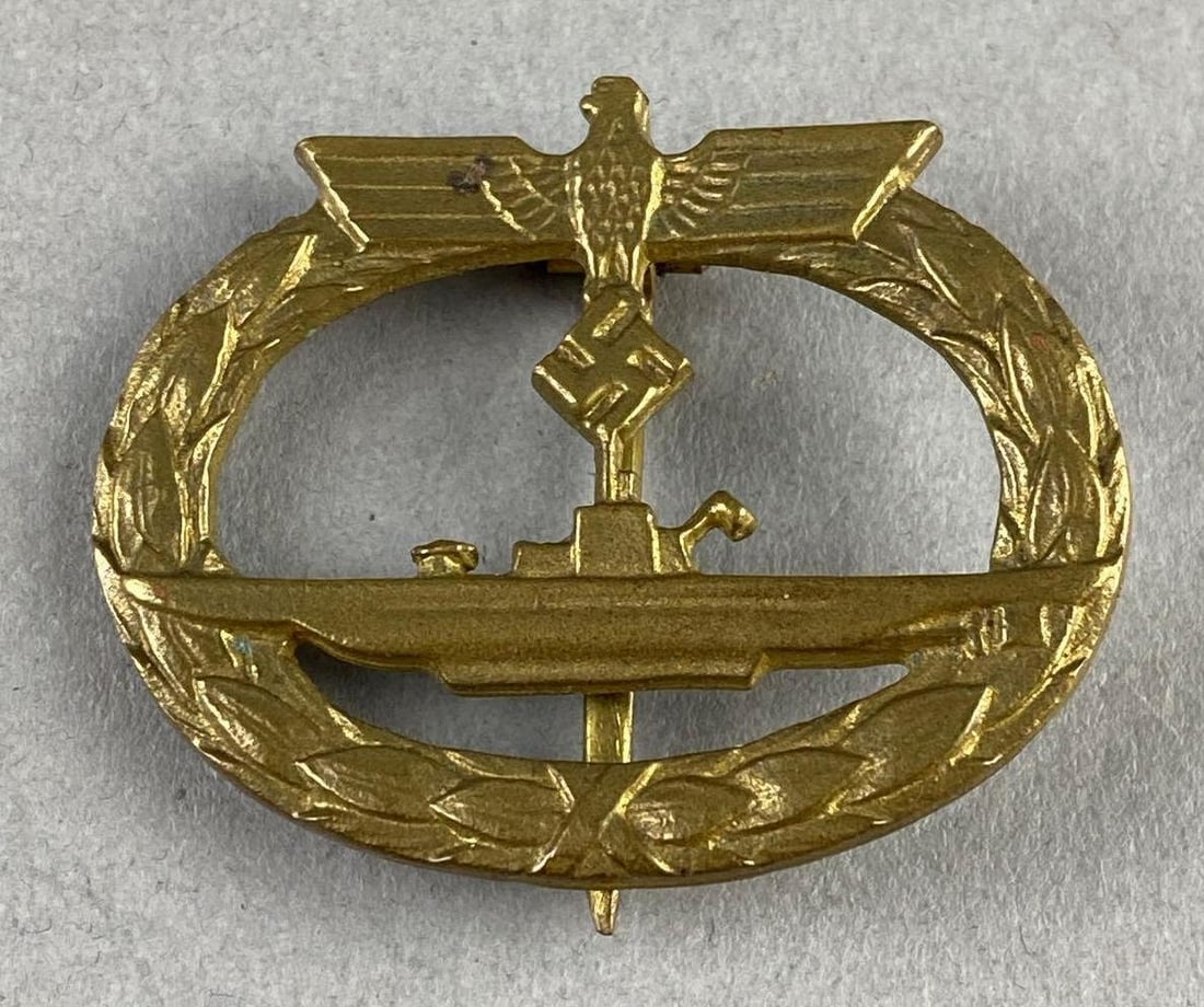 WW2 German Kriegsmarine U Boat Badge (1 of 3)
