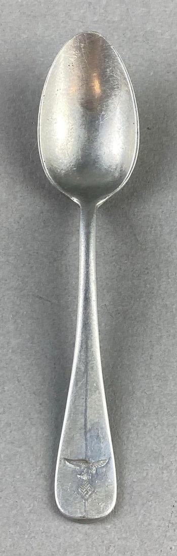 WW2 German Luftwaffe F.L.U.V. Mess Hall Spoon (1 of 4)