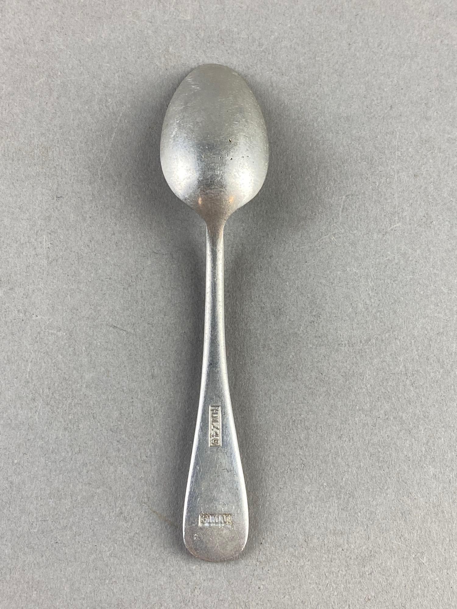 WW2 German Luftwaffe F.L.U.V. Mess Hall Spoon - 2