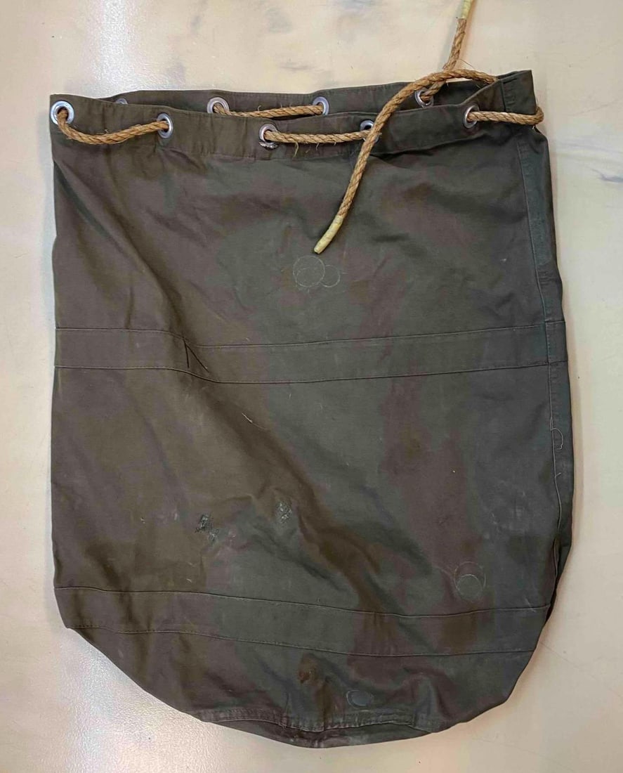 Post WW2 German Army Sea Bag (1 of 2)