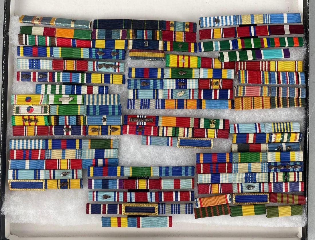 Group of U.S. Military Ribbon Bars (1 of 3)