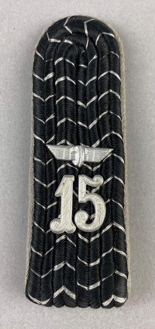 WW2 German Railway Protection Police Shoulder Board: 1941-1945. Measures 4” in length.