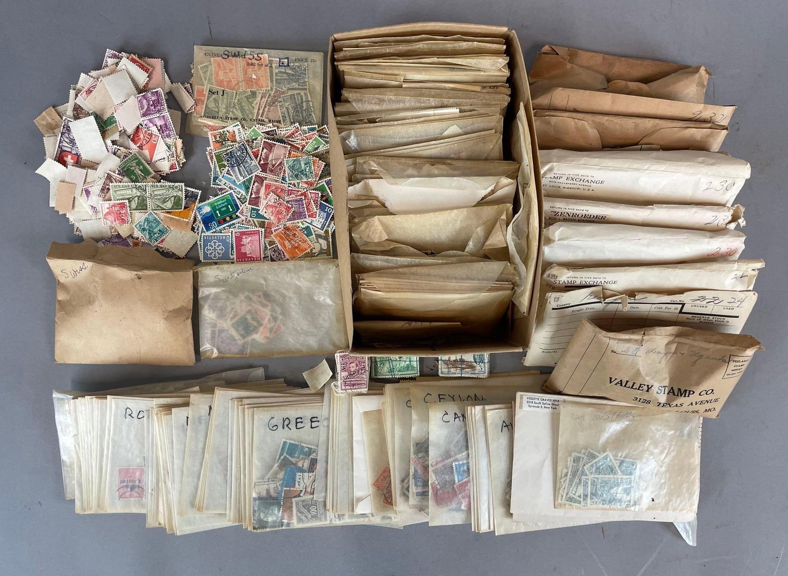 Group of Used Foreign Stamps (1 of 3)