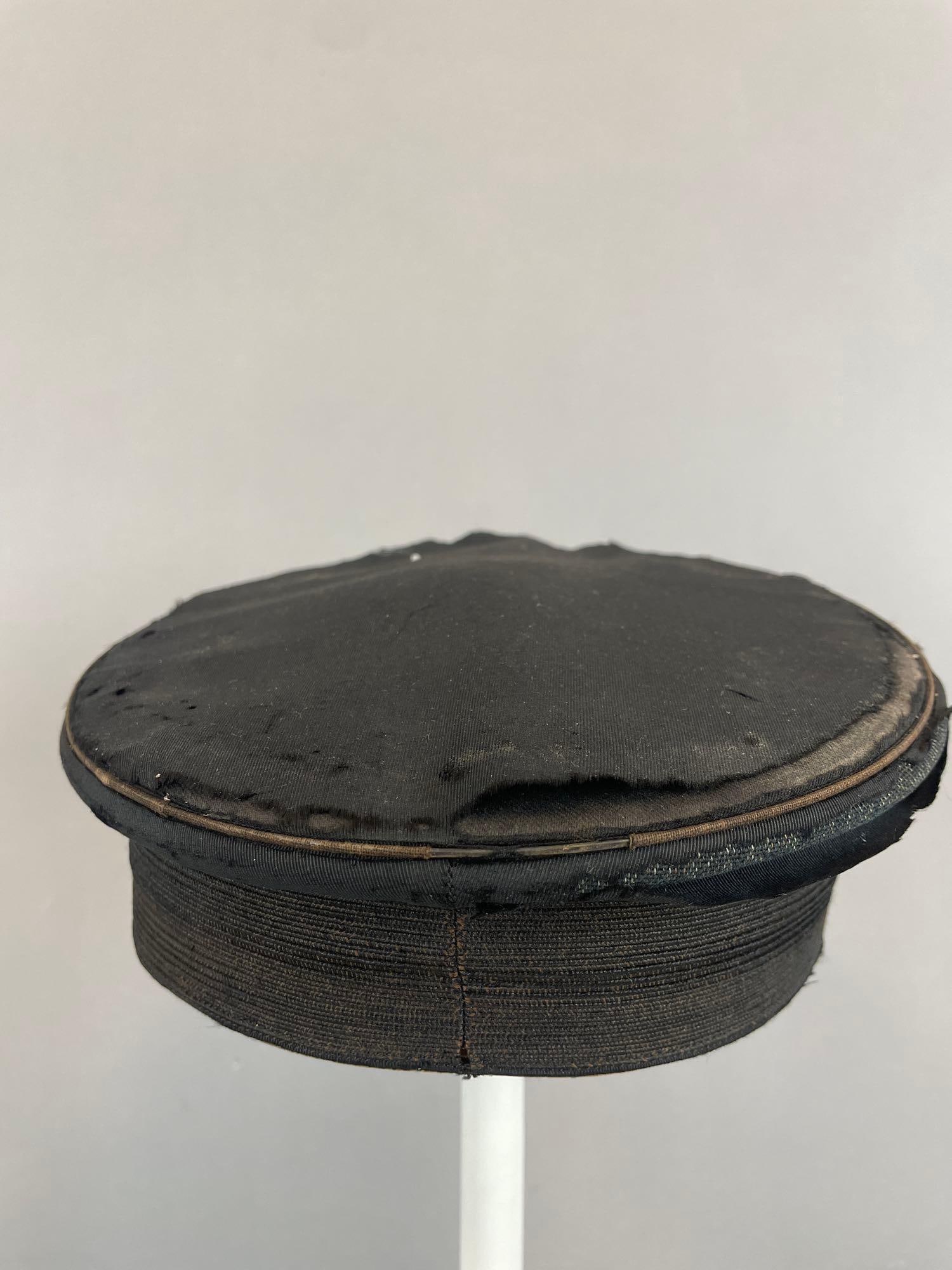Antique Knights Templar Uniform Visor Cap - 3