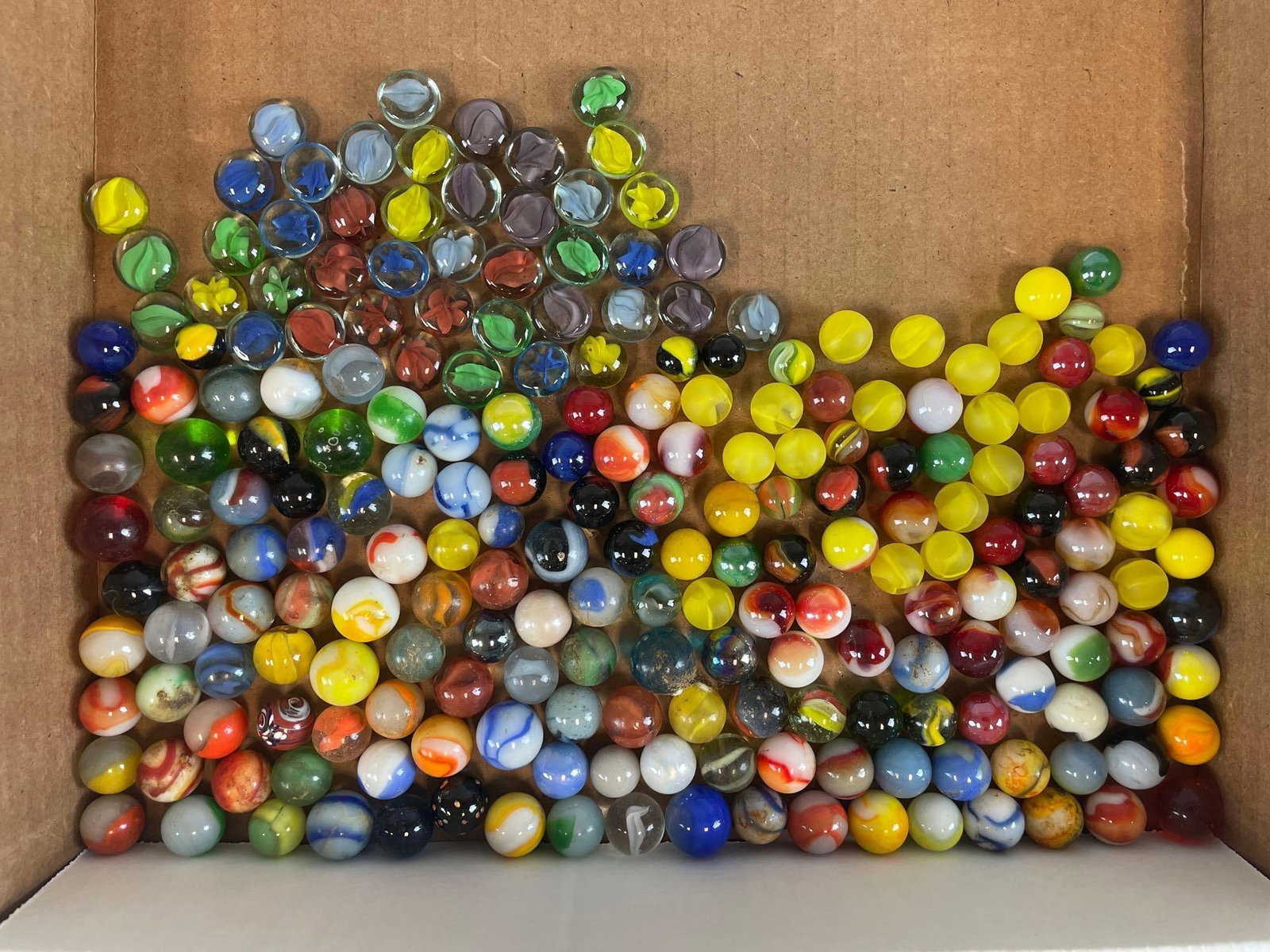 Group of Assorted Glass Marbles (1 of 3)