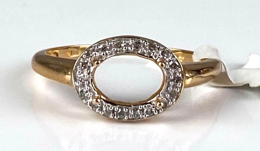 10K Yellow Gold Diamond Ring (1 of 5)