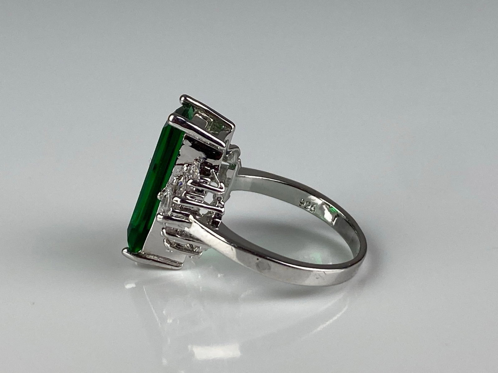 Sterling Silver CZ Ring - 2
