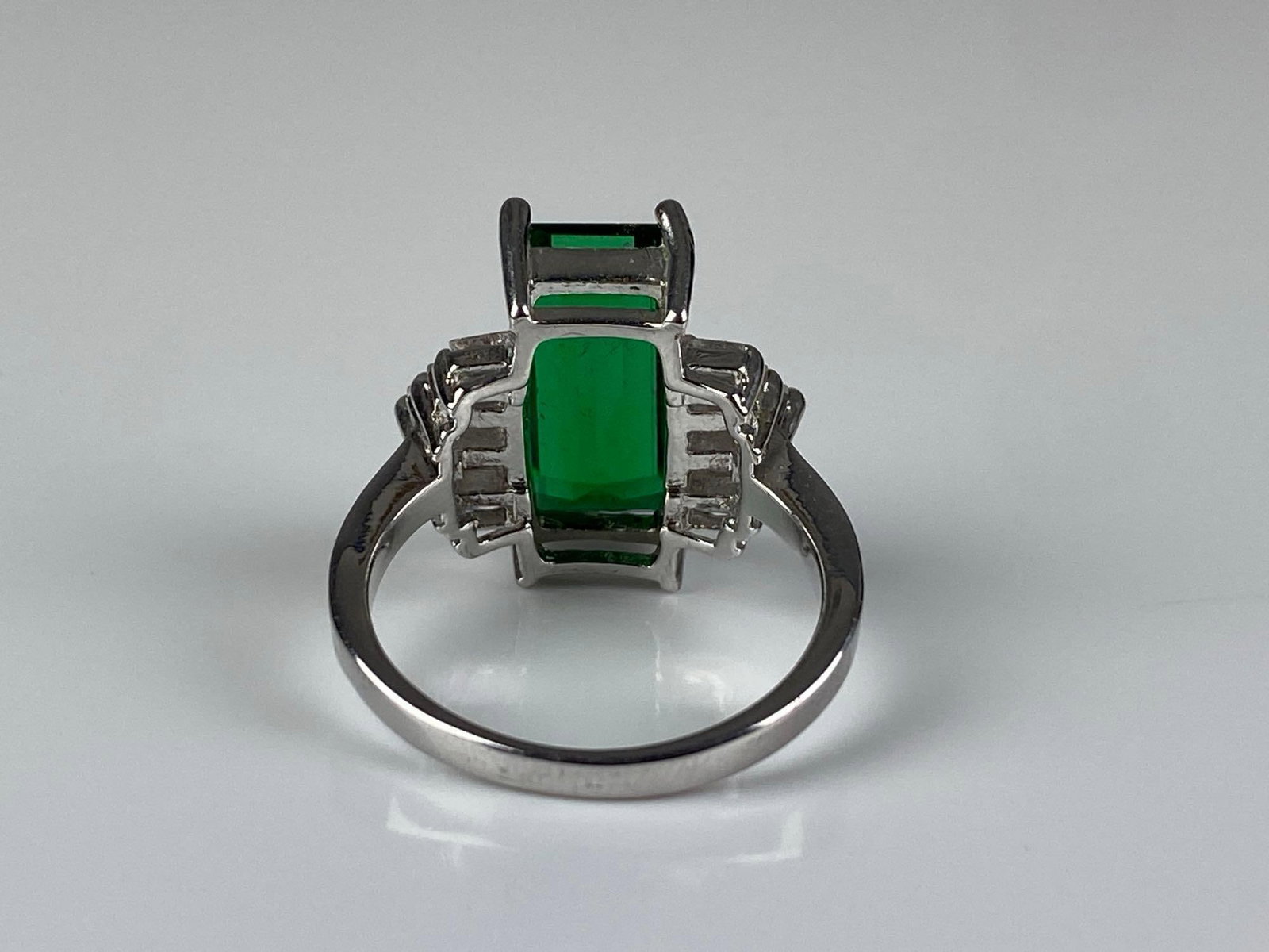 Sterling Silver CZ Ring - 3
