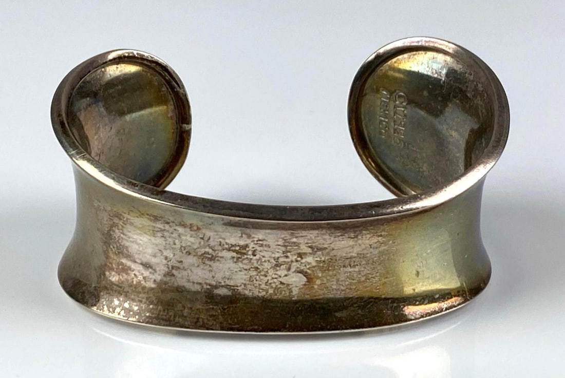 Mexican Sterling Silver Cuff Bracelet (1 of 5)