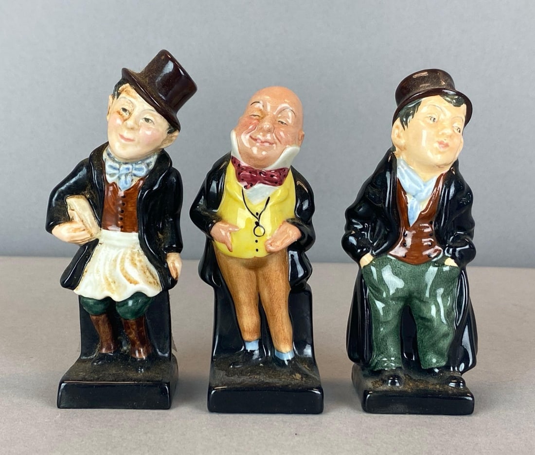 Group of 3 Vintage Royal Dolton Character Figurines (1 of 3)