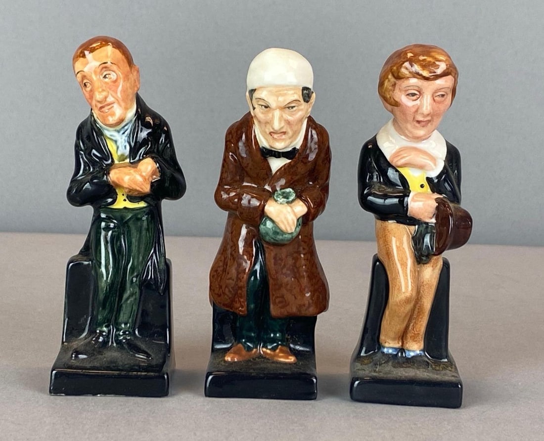 Group of 3 Vintage Royal Dolton Character Figurines (1 of 3)