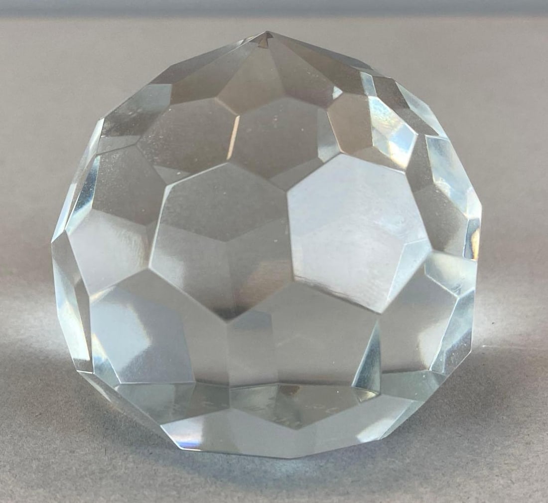 Tiffany and Co Stratton Spectrum Crystal Paperweight (1 of 4)