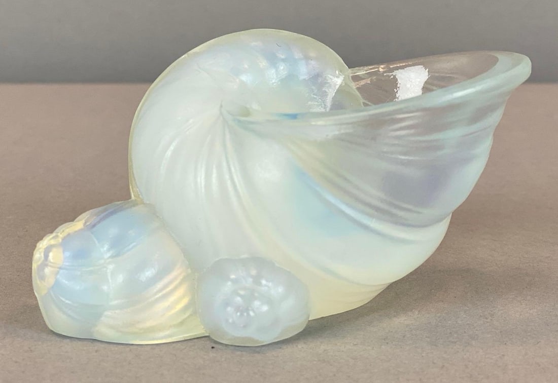 Sabino France Opalescent Art Glass Snail Shell (1 of 7)