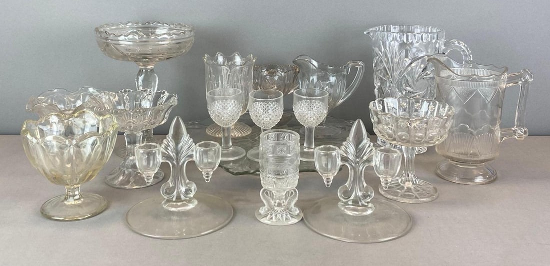 Group of Assorted Crystal and Glass Items (1 of 3)