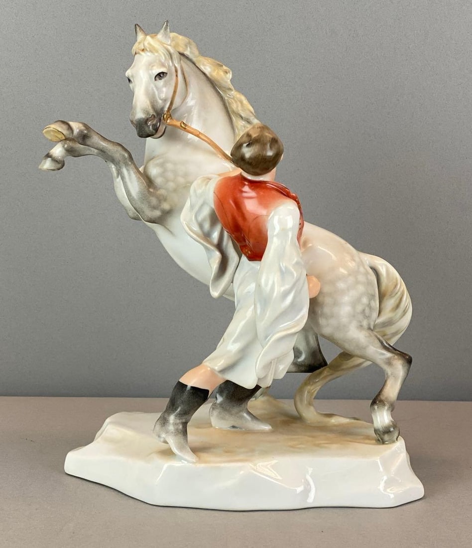 Herend Horse Tamer Porcelain Figurine (1 of 6)