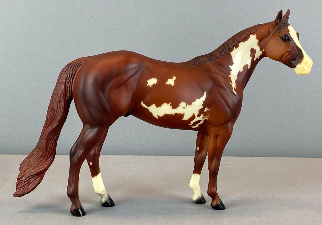 1999 Peter Stone Ratchett Horse Plastic Figurine: 1999 Peter Stone Ratchett Horse Plastic Figurine Marked on thigh, measures 8 1/2? H x 12? W x 3? D