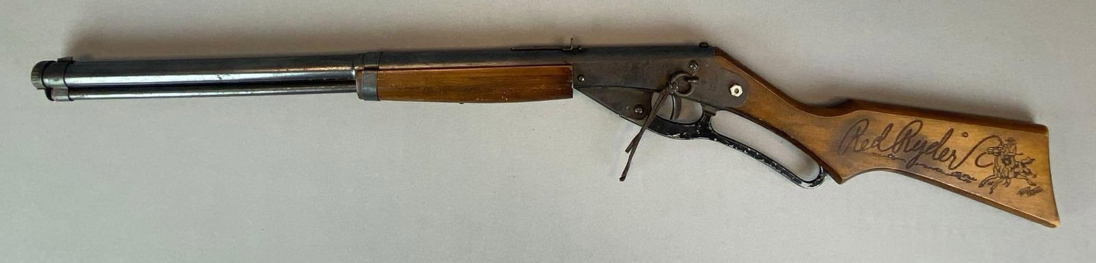 Daisy Red Ryder 111 Model 40 B-B Lever Action Carbine: In working condition, wear and rust shown, measures 36? in length