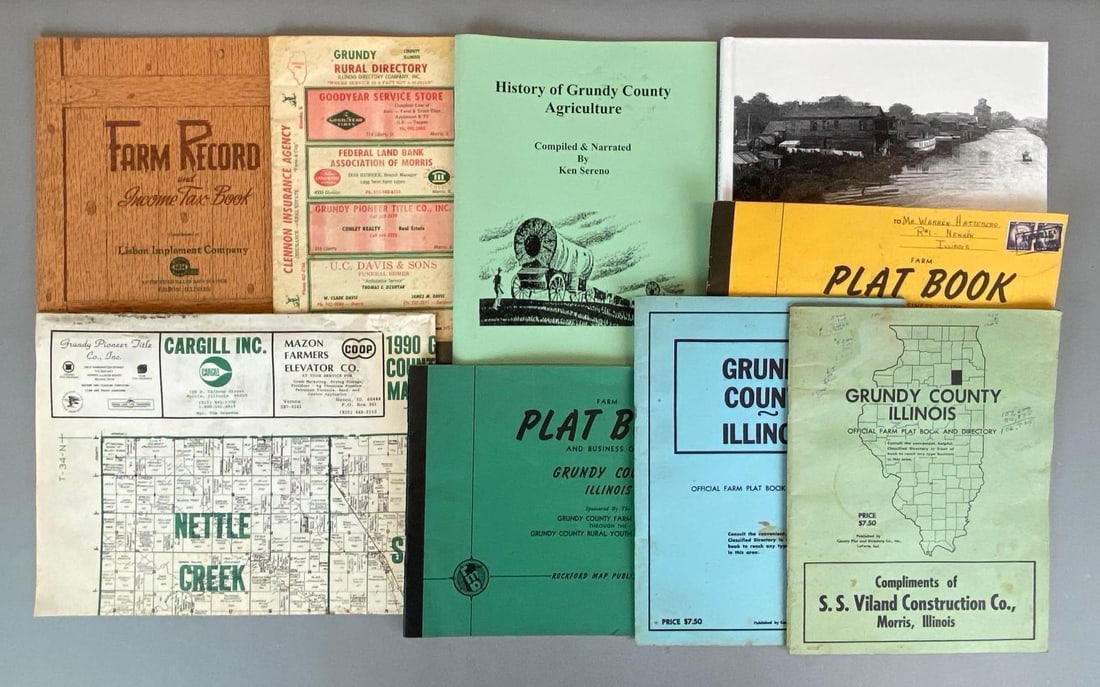 Group of Grundy County Illinois Ephemera (1 of 3)
