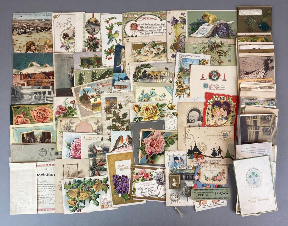 Group of Assorted Postcards and More (1 of 3)