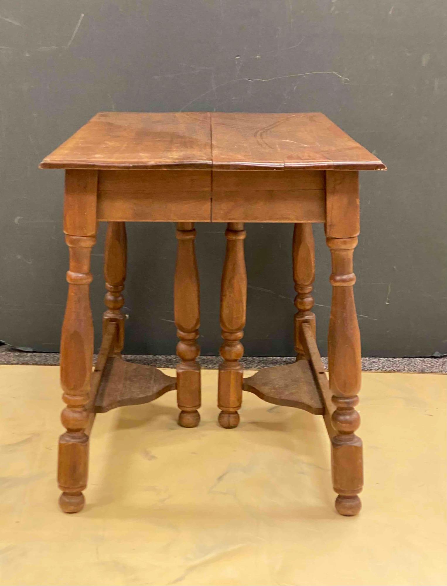 Vintage Oak Dining Table - 2