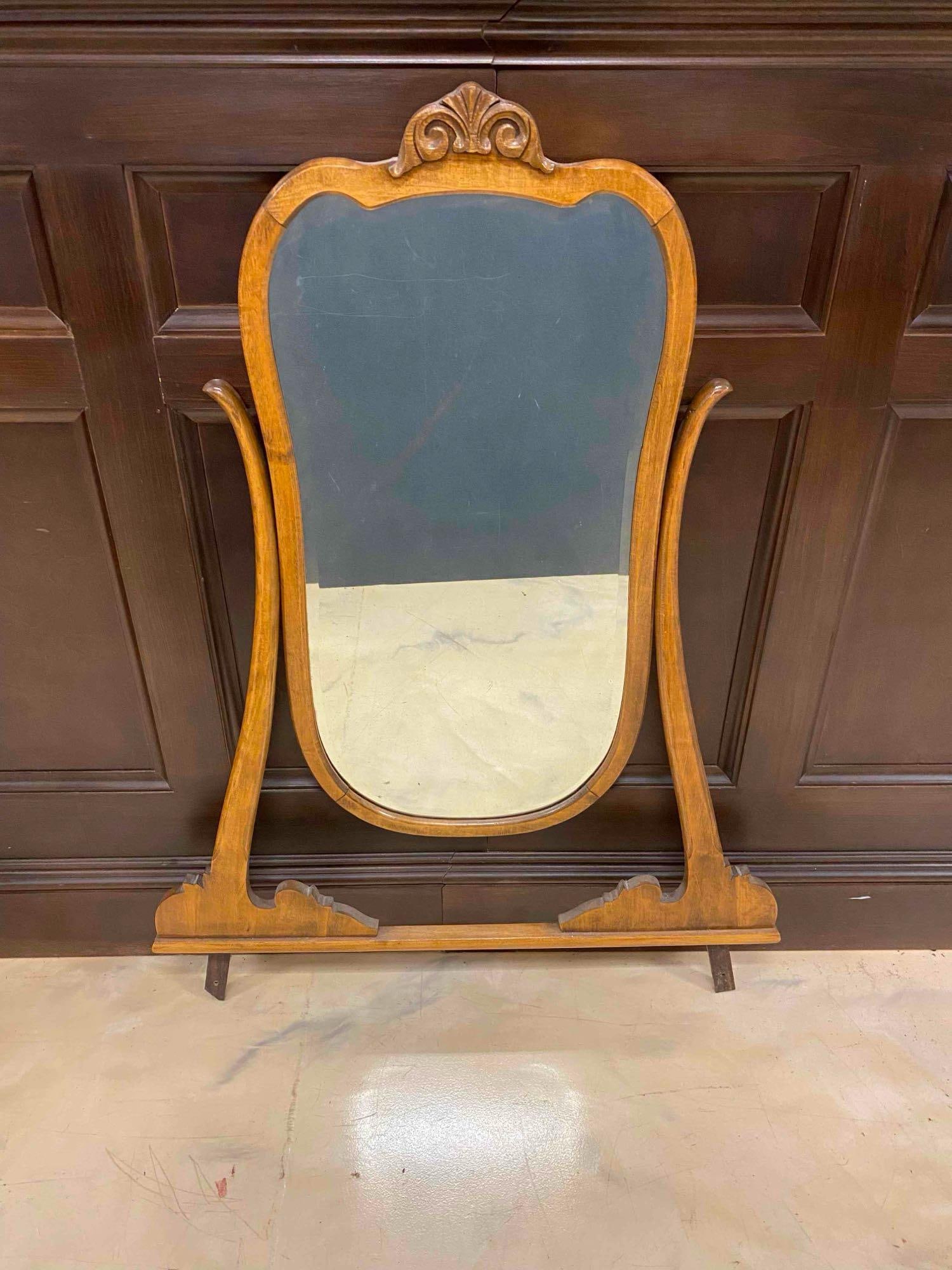 Victorian Style Swivel Vanity Mirror (1 of 2)