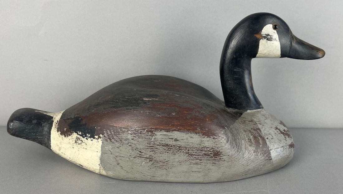 Modern Canadian Goose Wood Decoy (1 of 5)