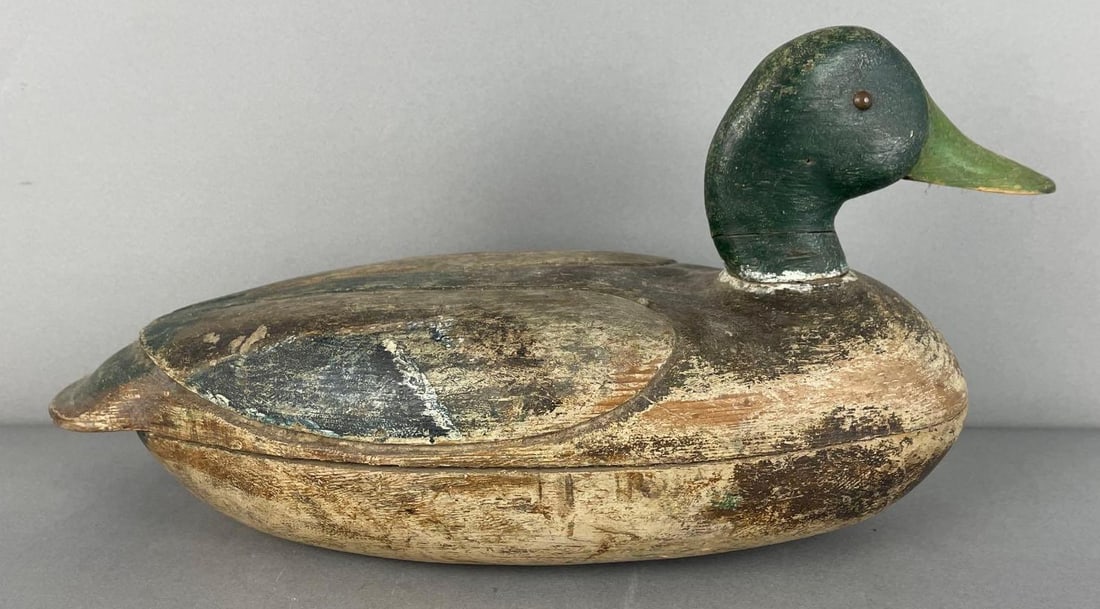 Vintage Mallard Drake Duck Decoy (1 of 6)