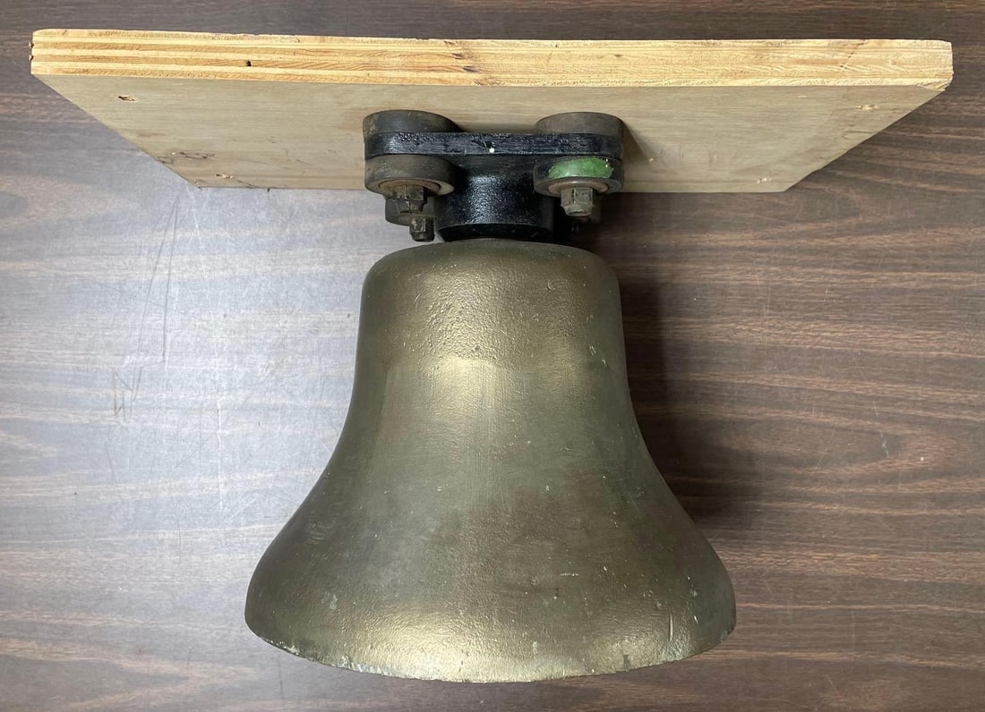 Vintage Brass Locomotive Bell (1 of 5)