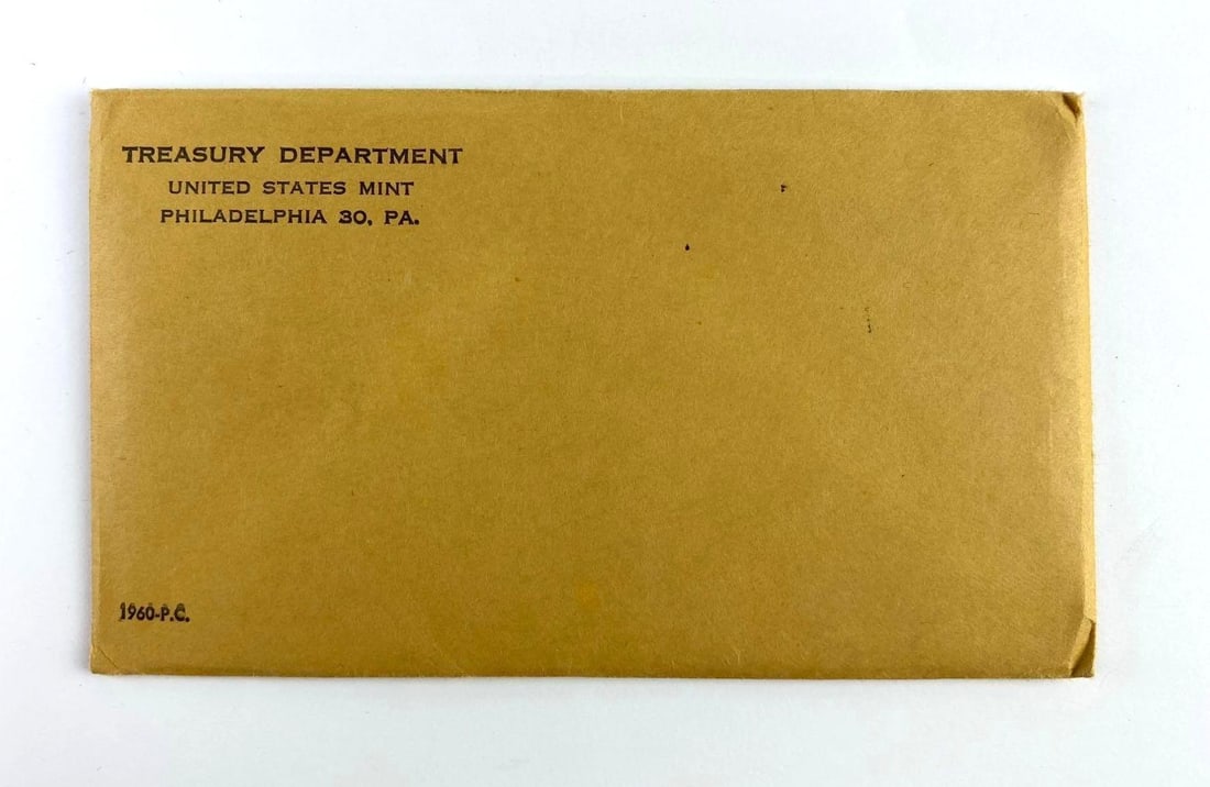 1960 United State Mint Proof Set: Sealed.
