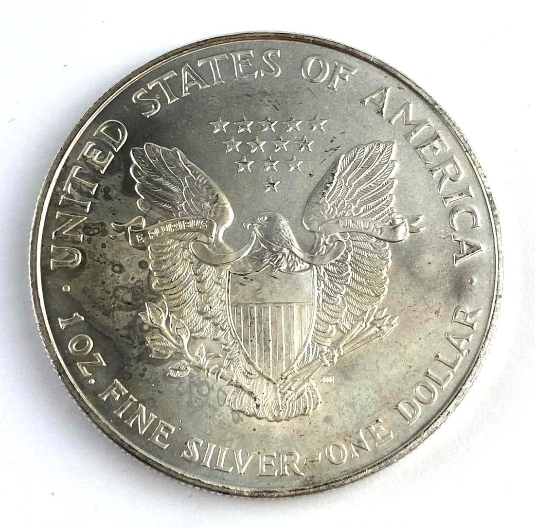1995 US 1 Oz American Silver Eagle - 2