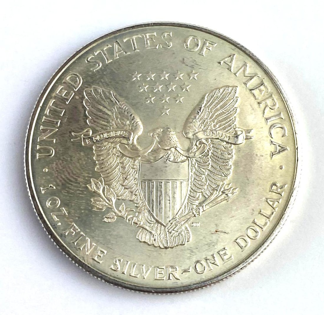 1995 US 1 Oz American Silver Eagle - 2