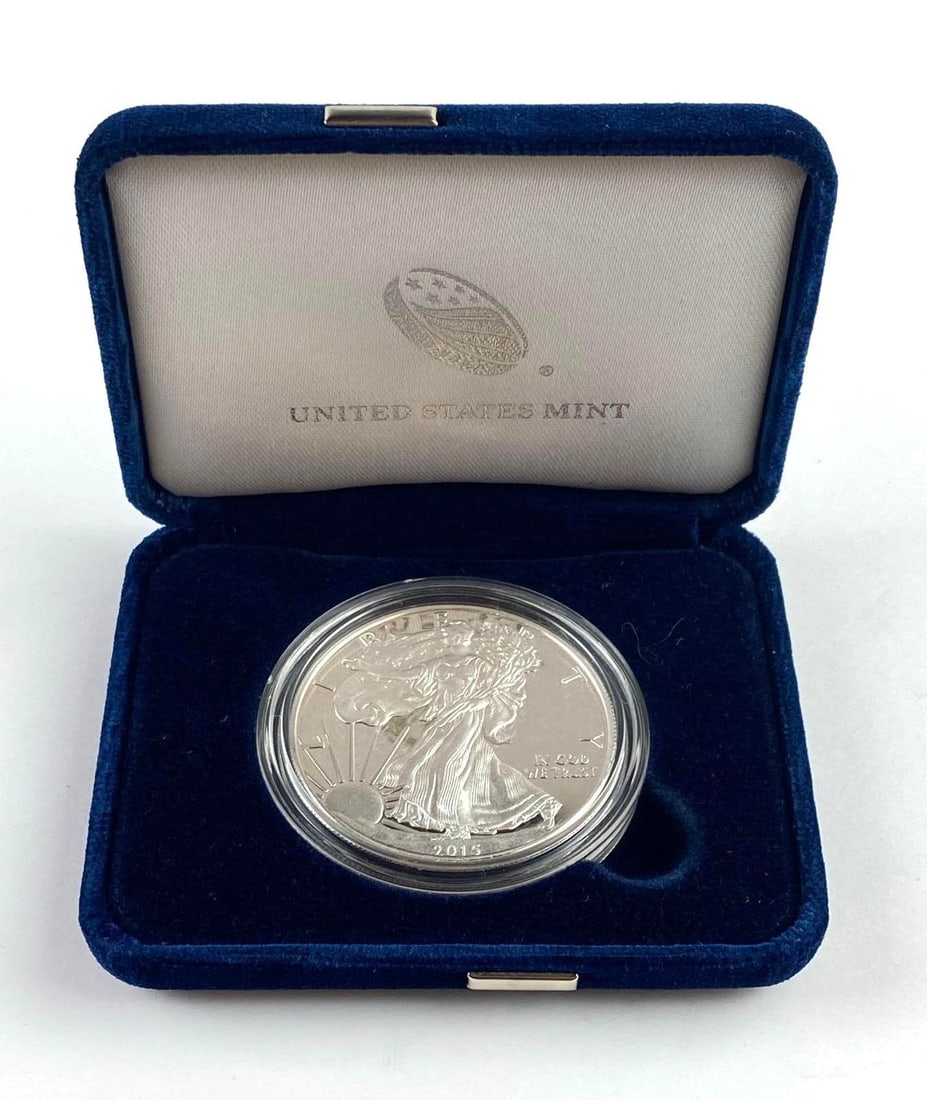 2015 W United State Mint US 1 Oz American Silver Eagle (1 of 4)