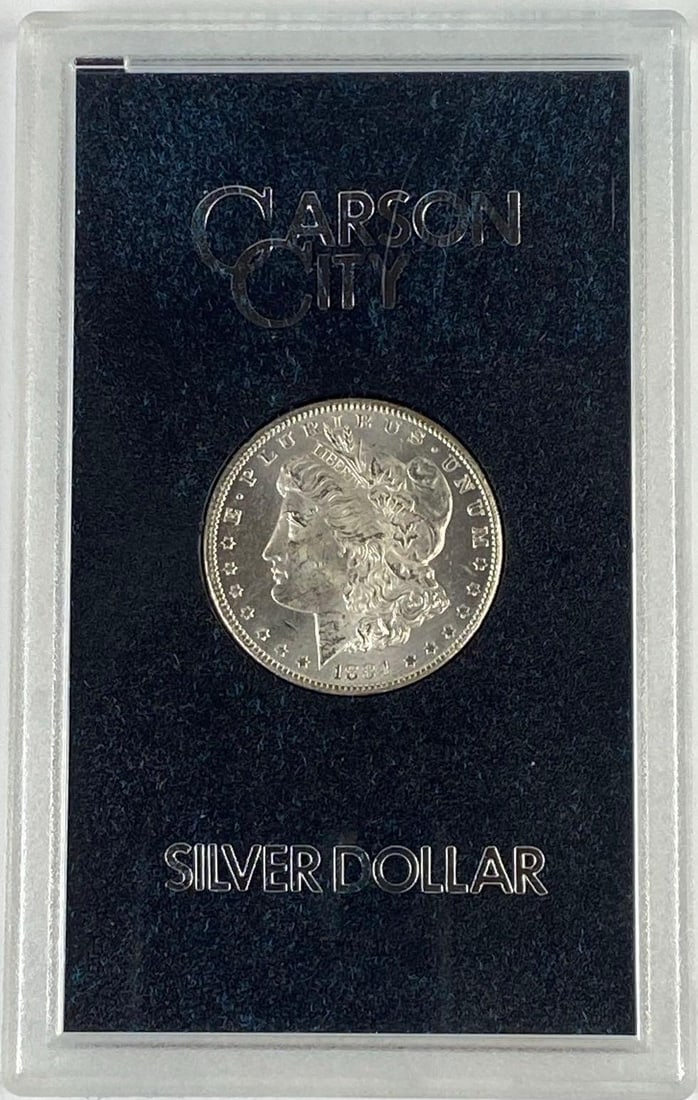 1884 CC US Morgan Silver Dollar: 1884 CC US Morgan Silver Dollar