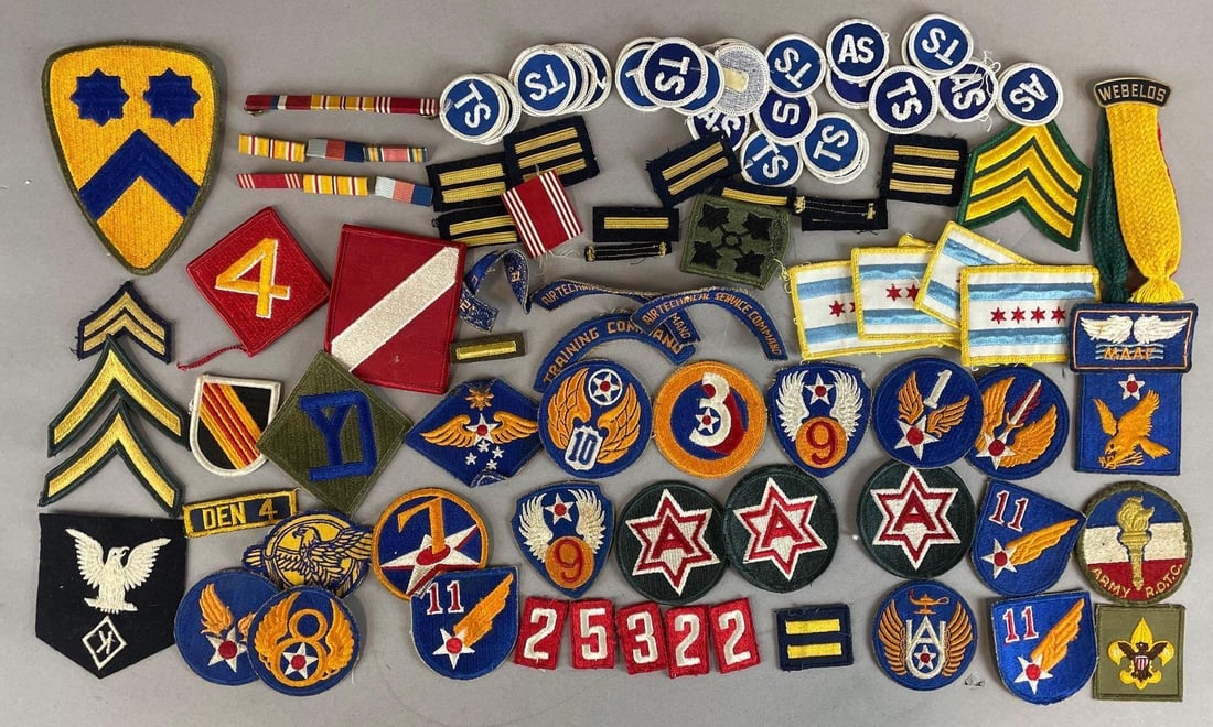 Group of U.S. Military Patches and More (1 of 3)