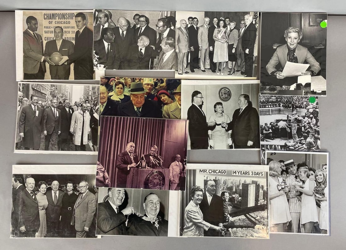 Group of Vintage Chicago Mayoral Photos and More (1 of 3)