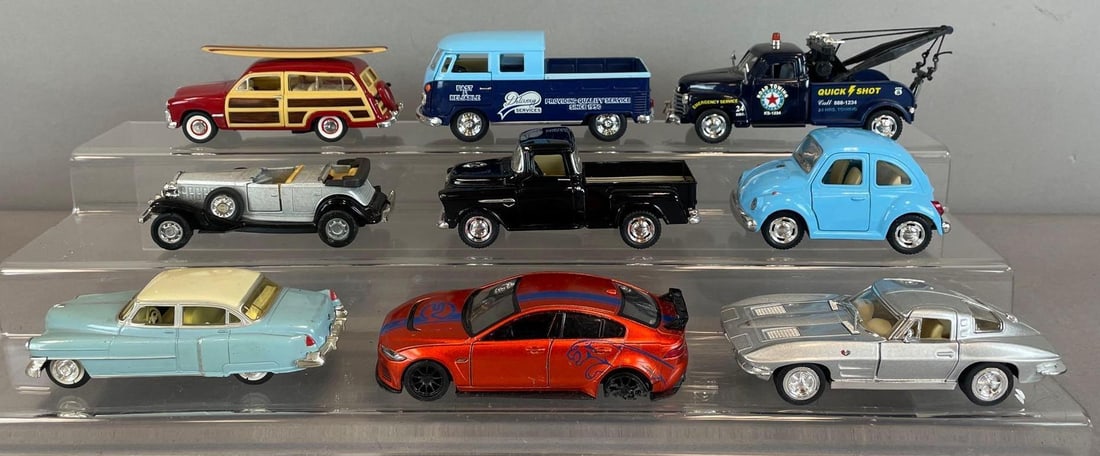 Group of Kinsmart Die-Cast Vehicles (1 of 3)