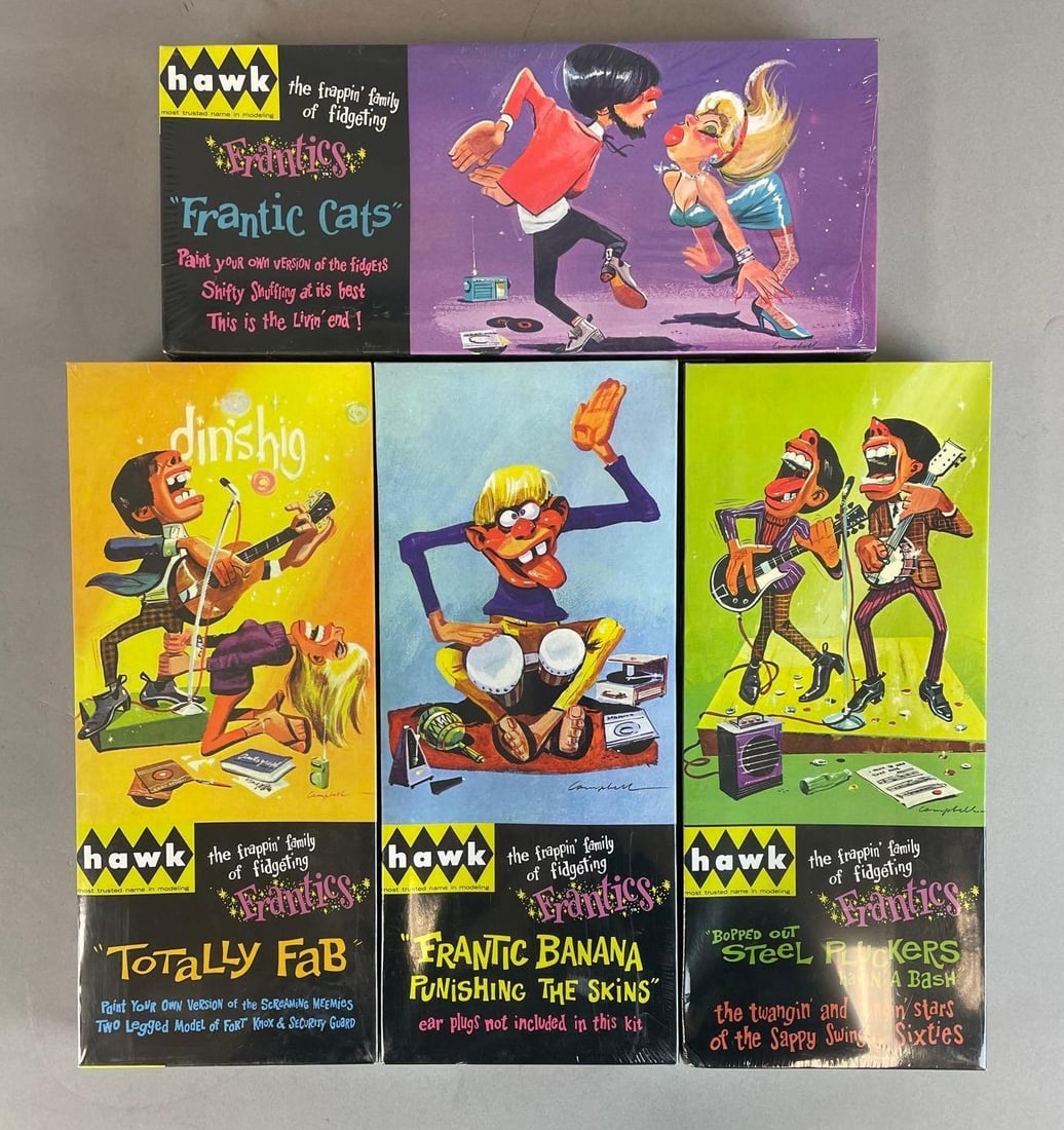 Group of 2005 Hawk Classics Frantics Model Kits (1 of 2)